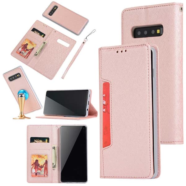Samsung Galaxy S10 - Genomtänkt Plånboksfodral (Floveme)