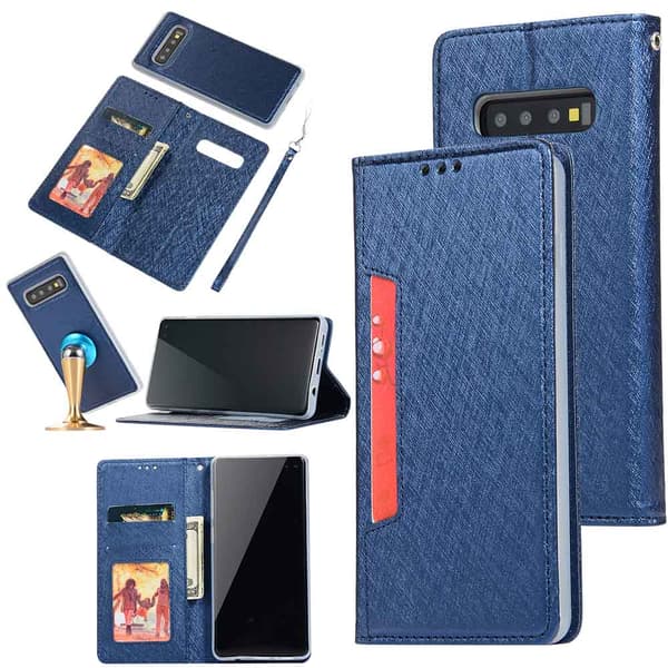 Samsung Galaxy S10 - Genomtänkt Plånboksfodral (Floveme)