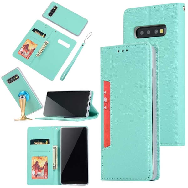 Samsung Galaxy S10 - Genomtänkt Plånboksfodral (Floveme)