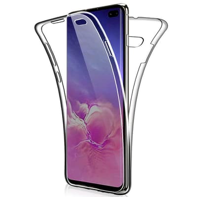 Iskunkestävä suojakotelo Samsung Galaxy S10 Plus kannettavalle kumisilikonille