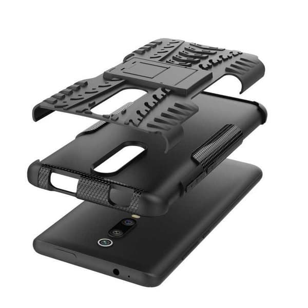 Xiaomi Mi 9T stødsikkert cover med Support Active