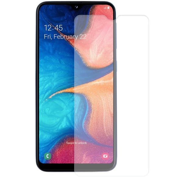 Samsung Galaxy A20e Härdat Glas Skärmskydd 0,3mm