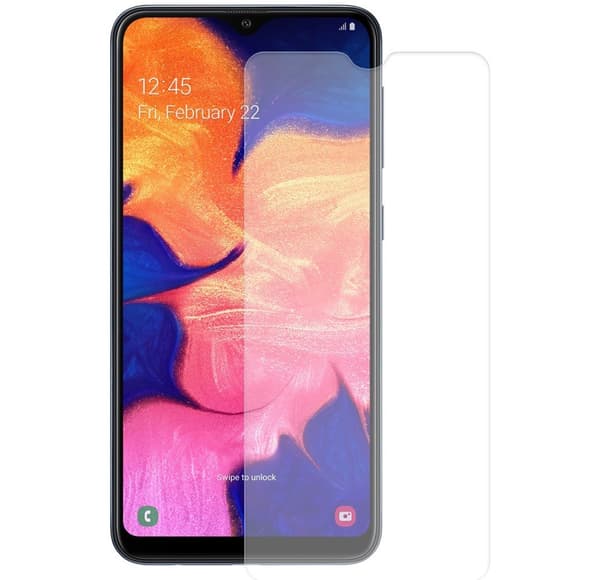 2-Pack Samsung Galaxy A10 Härdat Glas Skärmskydd 0,3mm