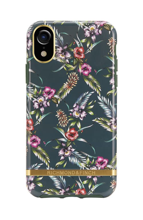 Richmond & Finch case to IPhone X / XS - Emerald Blossom