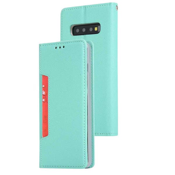 Samsung Galaxy S10 Plus - Elegant Floveme Plånboksfodral