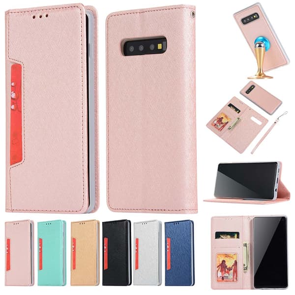 Samsung Galaxy S10 Plus - Elegant Floveme Plånboksfodral