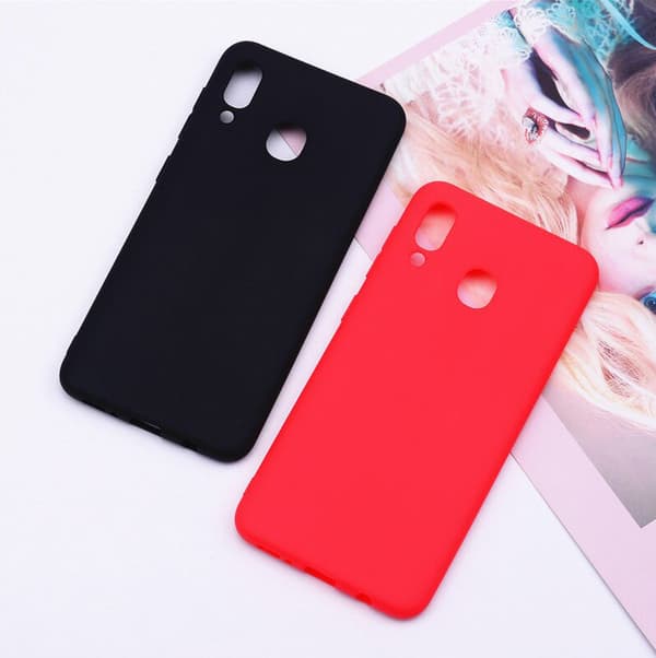 SKALO Samsung A40 Ultratunn TPU-Skal