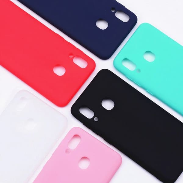 SKALO Samsung A40 Ultratunn TPU-Skal