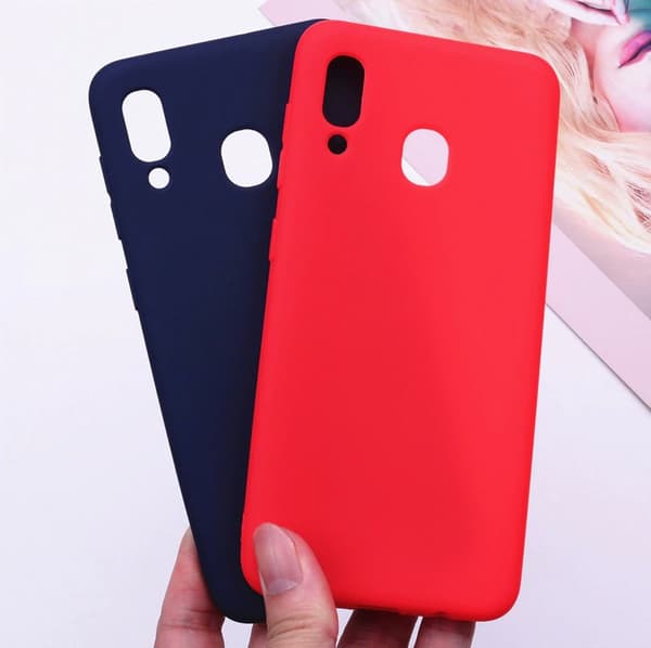 SKALO Samsung A40 Ultratunn TPU-Skal