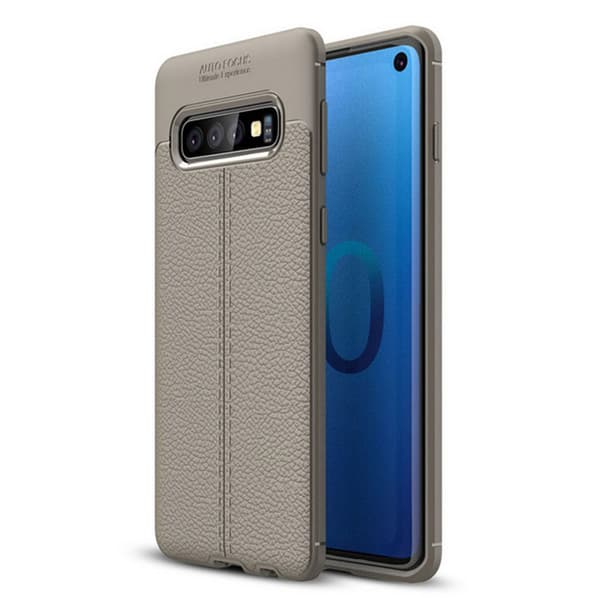 Stilrent Skal från AUTO FOCUS till Samsung Galaxy S10 Grå Grå