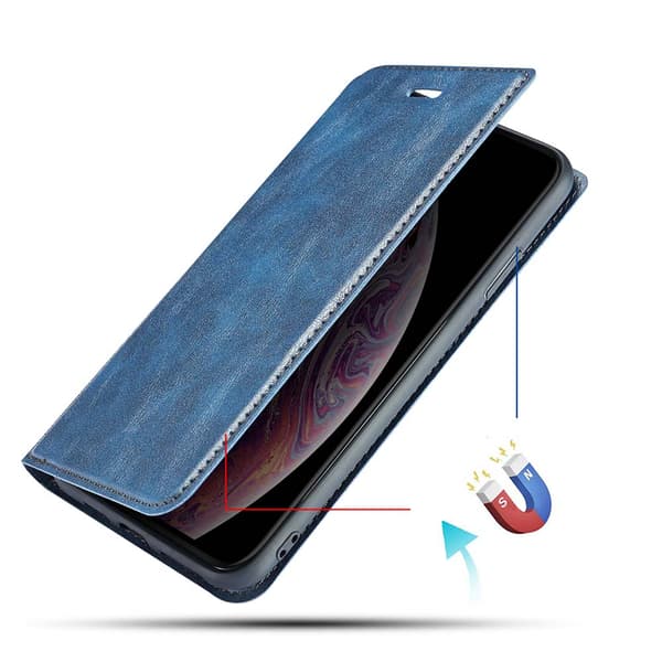 iPhone XR - Praktiskt Smidigt (Vintage) Plånboksfodral