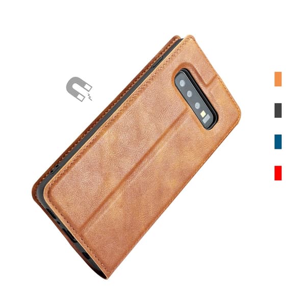 Samsung Galaxy S10 - Skyddande Smart Plånboksfodral Vintage
