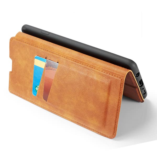 Samsung Galaxy S10 - Skyddande Smart Plånboksfodral Vintage