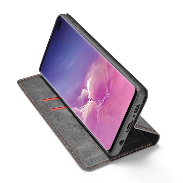 Samsung Galaxy S10 - Exklusivt Plånboksfodral