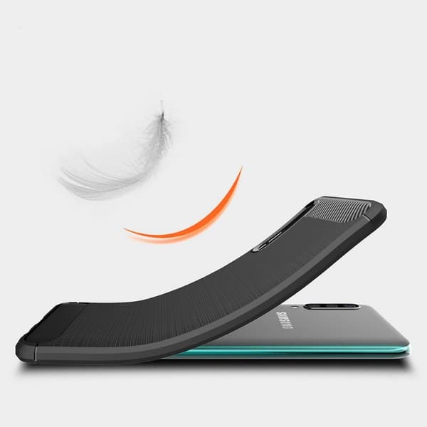 Stöttåligt Armor Carbon TPU-skal Samsung A70