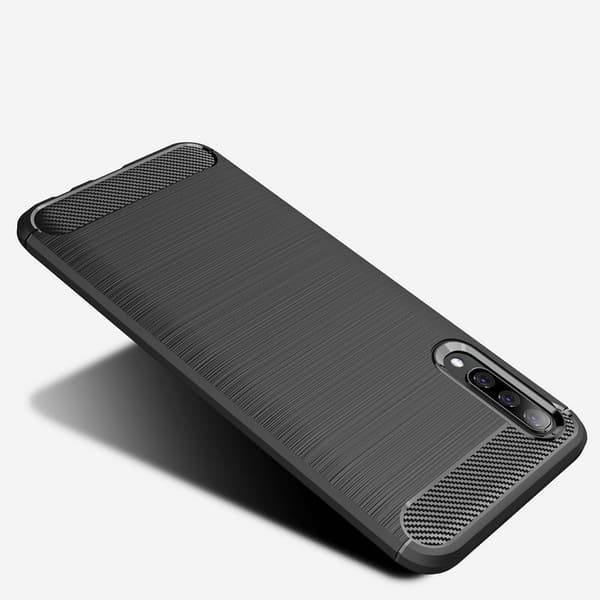Stöttåligt Armor Carbon TPU-skal Samsung A70