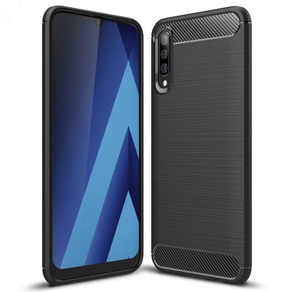 Stöttåligt Armor Carbon TPU-skal Samsung A70