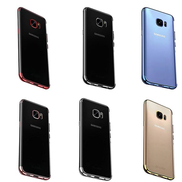 Skyddande Silikonskal (FLOVEME) - Samsung Galaxy S7 EDGE