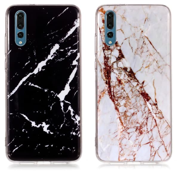 Huawei P20 Pro - Case Protection Marble White