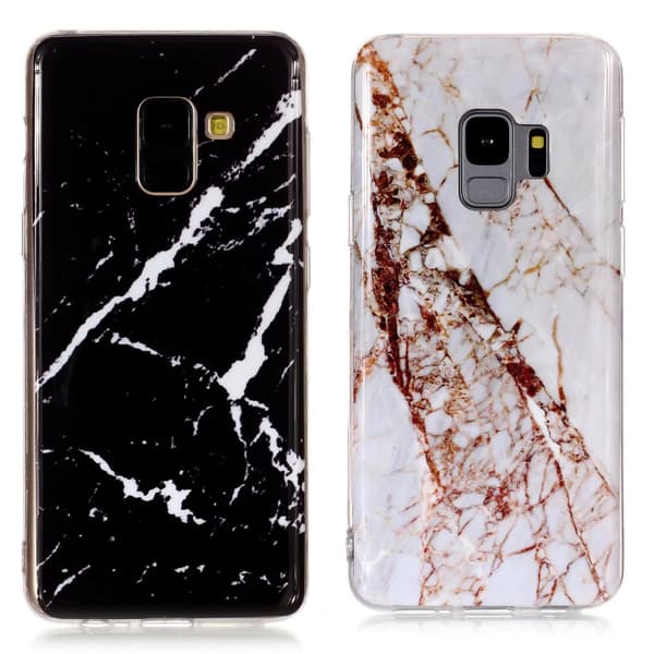 Discover the Galaxy S9 Marble Case & Protection White