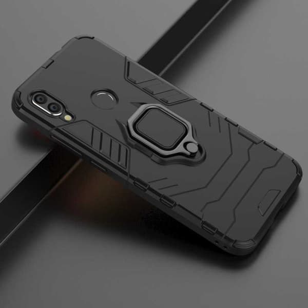 Xiaomi Redmi Note 7 Stöttåligt Skal med Ringhållare ThinArmor