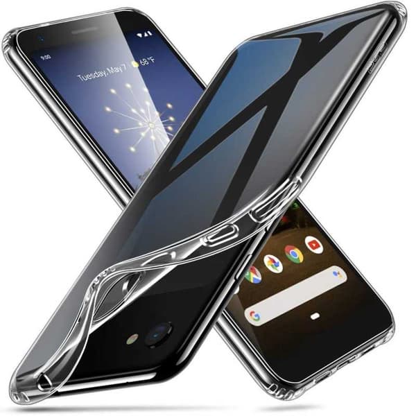 Google Pixel 3a stødabsorberende silikonecover Enkelt