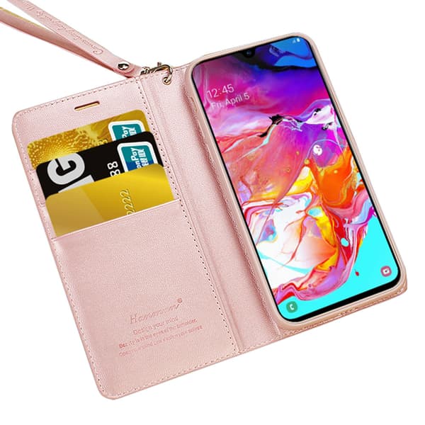 Praktiskt Hanman Plånboksfodral - Samsung Galaxy A70