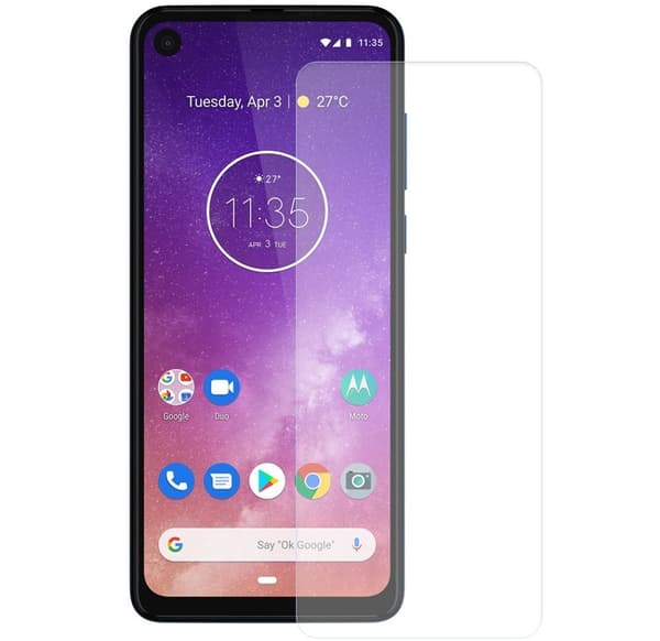 Motorola One Vision Härdat Glas Skärmskydd 0,3mm