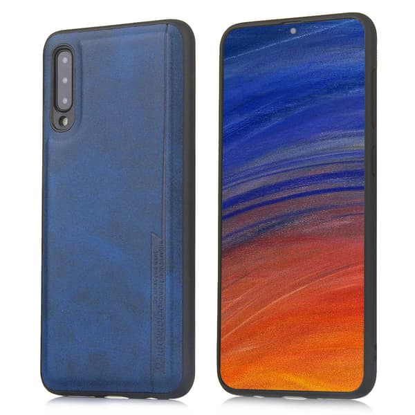 Samsung Galaxy A50 - Genomtänkt Skyddsskal Blå