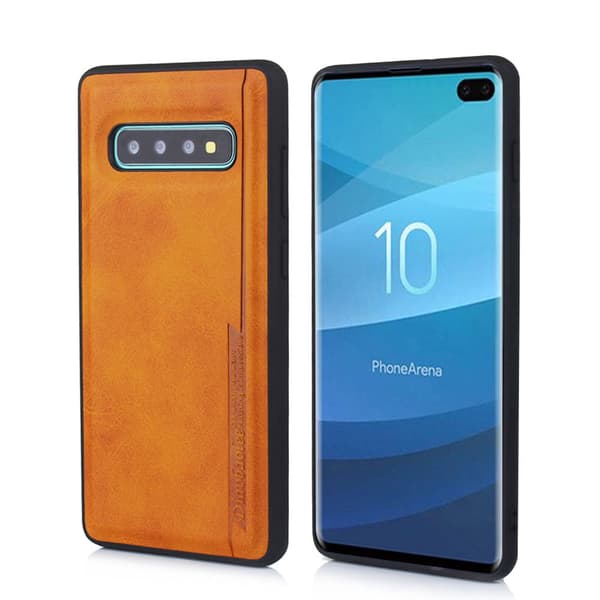 Samsung Galaxy S10 - Professionellt Pu-L�der Skal