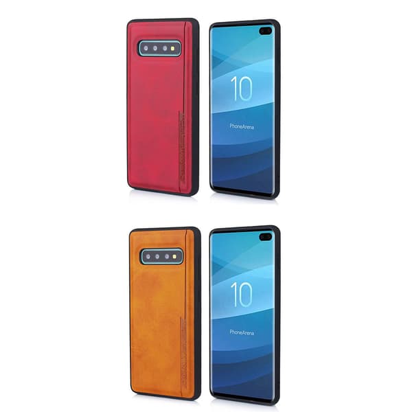 Samsung Galaxy S10 - Professionellt Pu-L�der Skal