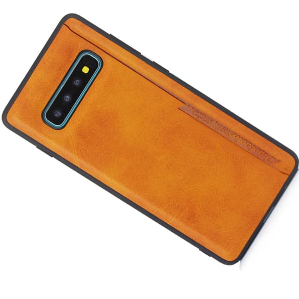 Samsung Galaxy S10 - Professionellt Pu-L�der Skal