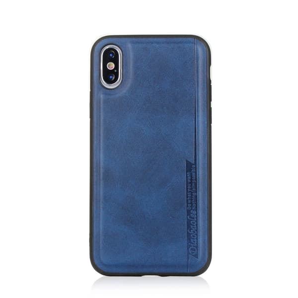 iPhone XS MAX - Stötdämpande PU-Läder Skal