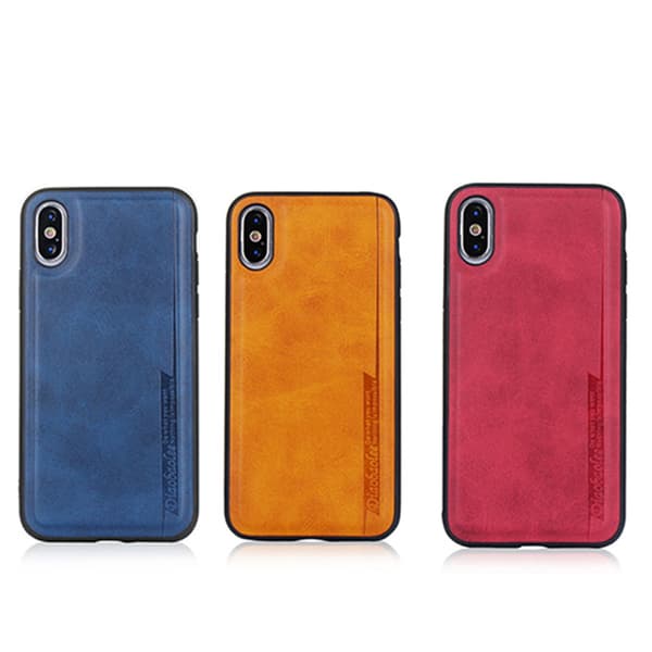 iPhone XS MAX - Genomtänkt Slittåligt Skal i Pu-Läder
