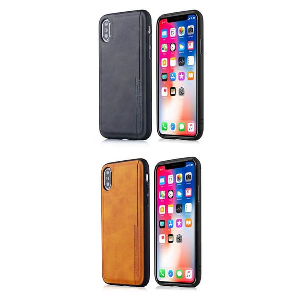 Professionellt Pu-Läder Skal - iPhone XS MAX