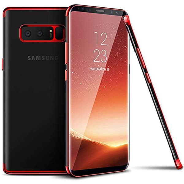 Stilrent Skyddsskal FLOVEME - Samsung Galaxy Note 8 Röd Röd, Röd
