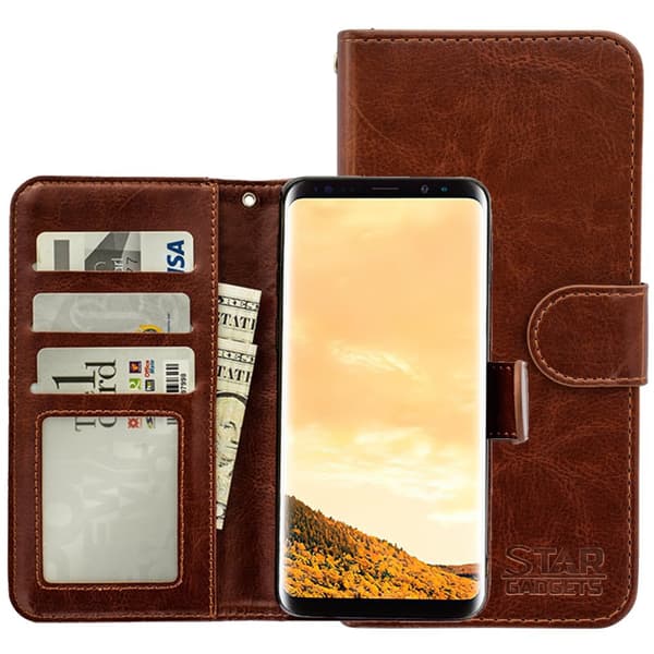 Samsung Galaxy S9 - Läderfodral / Skydd