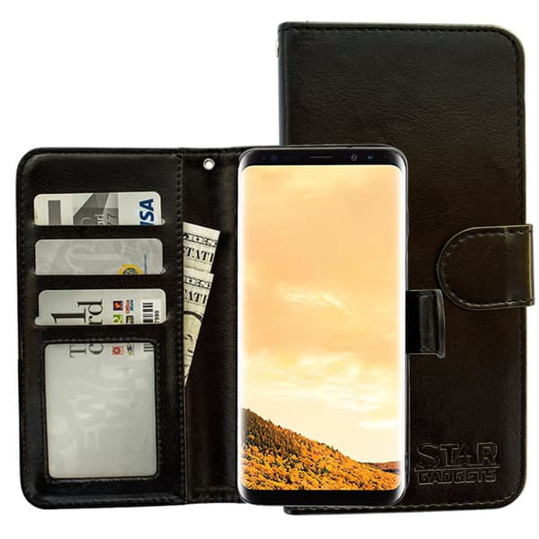 Skydda din Galaxy S9 - Läderfodral