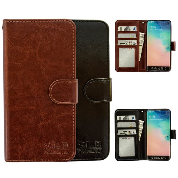Smooth Leather Case for S10 with Leather Case