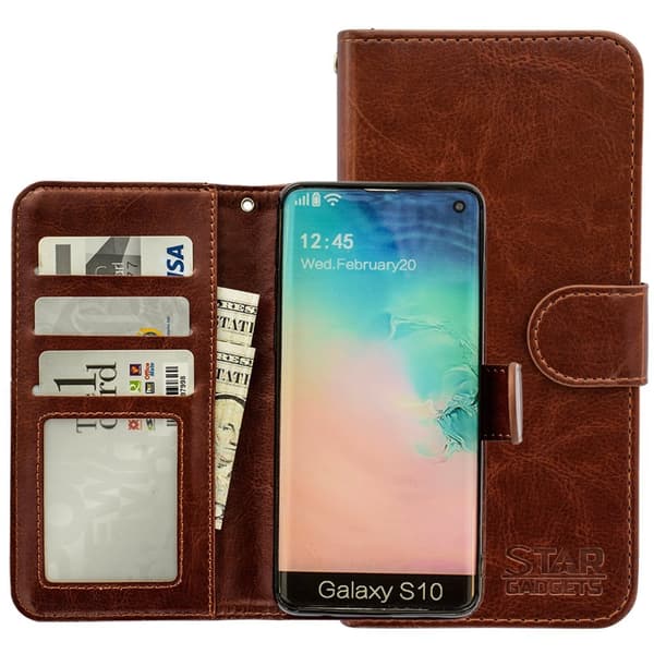 Samsung Galaxy S10 - PU Leather Wallet Case