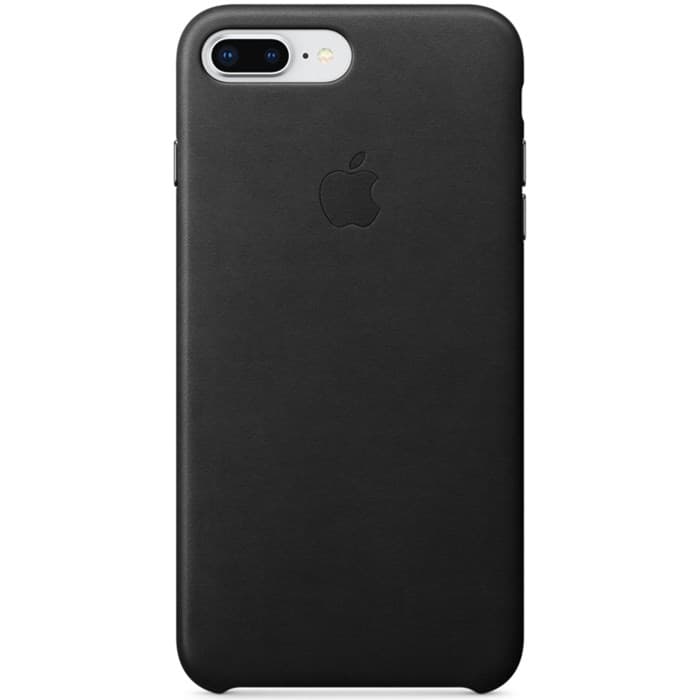 Apple iPhone 7 Plus / 8 Plus Läderskal Original - Svart