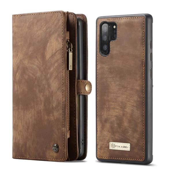 Samsung Galaxy Note 10 Plus CASEME Aftageligt 2-i-1 etui - Brun