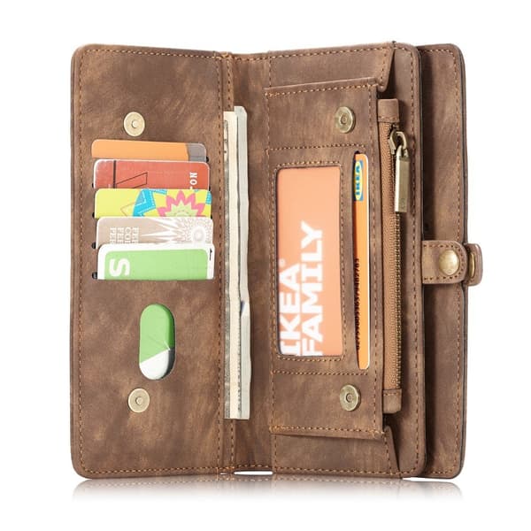 Samsung Galaxy Note 10 Plus CASEME Aftageligt 2-i-1 etui - Brun