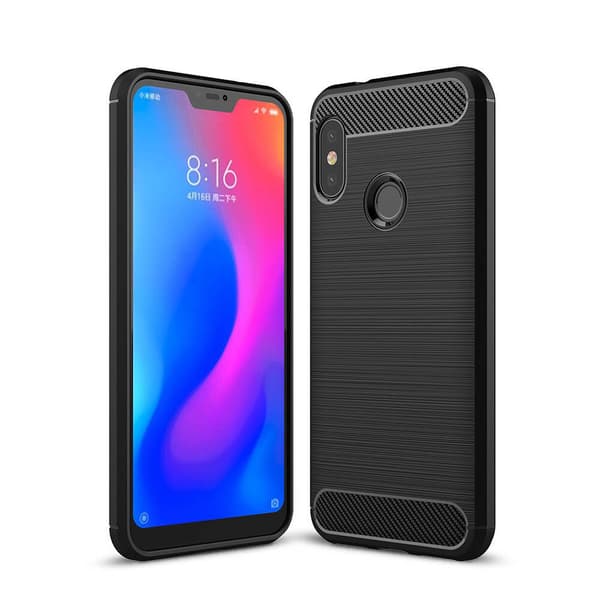 Stöttåligt Armor Carbon TPU-skal Xiaomi Mi A2 Lite