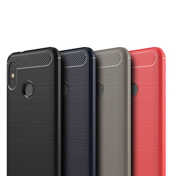 Stöttåligt Armor Carbon TPU-skal Xiaomi Mi A2 Lite