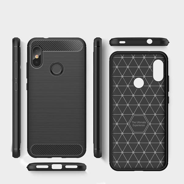 Stöttåligt Armor Carbon TPU-skal Xiaomi Mi A2 Lite