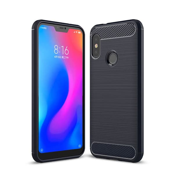 Stöttåligt Armor Carbon TPU-skal Xiaomi Mi A2 Lite