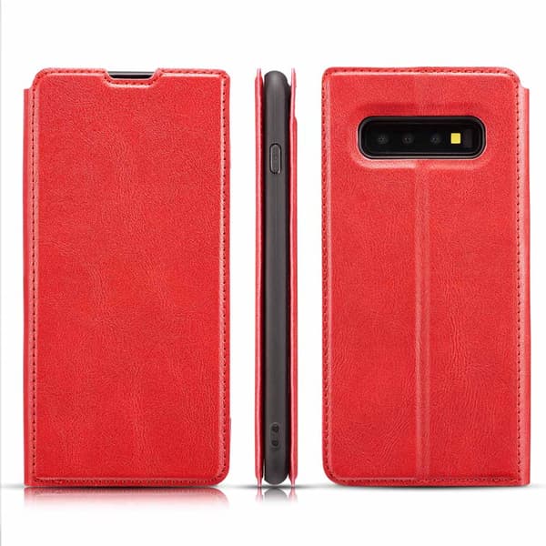 Samsung Galaxy S10+ - Genomt�nkt (Vintage) Pl�nboksfodral