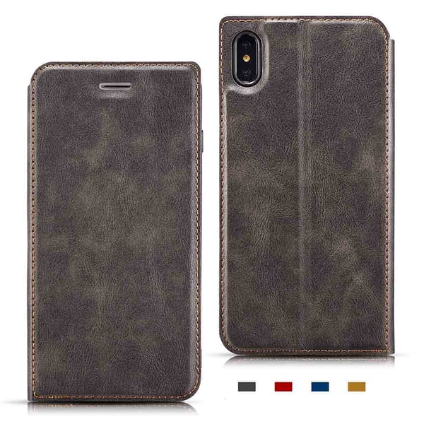 Robust Kraftfullt Pl�nboksfodral - iPhone X/XS