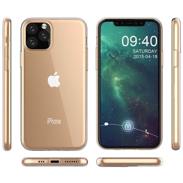Silikondeksel gjenomsiktig Apple iPhone 11 Pro (5.8")
